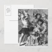 Die Schmiede des Vulkans Postkarte (Vorne/Hinten)