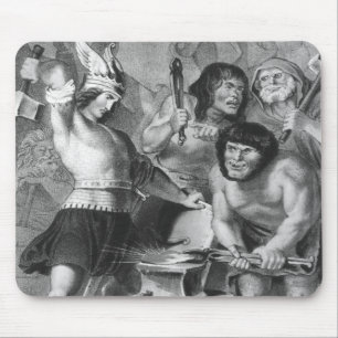 Die Schmiede von Vulcan Mousepad