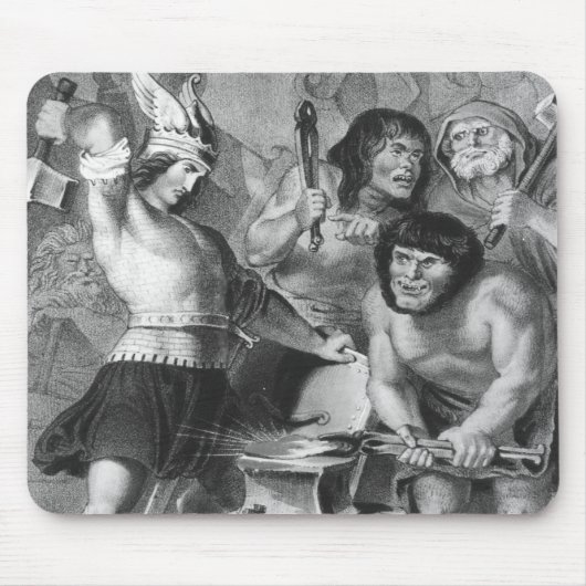 Die Schmiede von Vulcan Mousepad (Vorne)