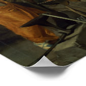 Die Schmiede von Vulkan, 1630 Poster (Ecke)