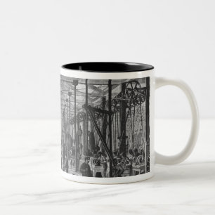 Die Schmieden von Ivry Zweifarbige Tasse