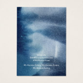 Die Schmuckausweiskarte Earring, Blue Sea Artwork (Rückseite)