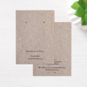 Die Schmuckkarte verdienen, Brown Paper Gerecycelt (Schreibtisch)