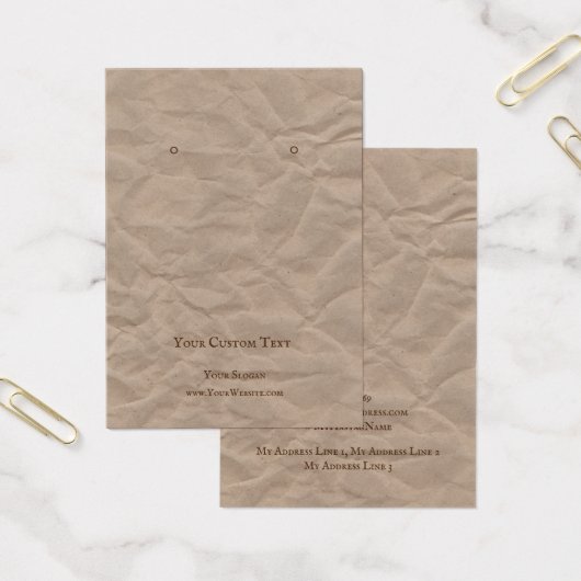 Die Schmuckkarte verdienen, Design Art Gerecycelt (Büro)