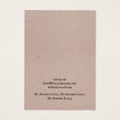 Die Schmucktafel "Ering Jeweler Display Card", hel (Rückseite)