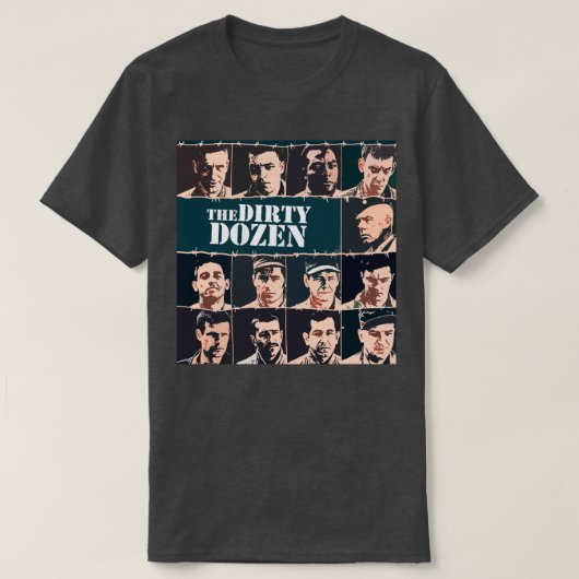 Die schmutzige Zwölf T-Shirt (Design vorne)