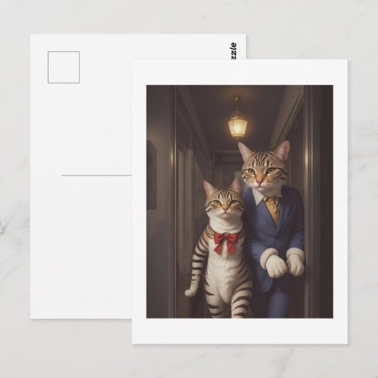 Die schmutzigen Stopps Postkarte (Vorne/Hinten)