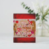 Die schmutzigsten Karte des Valentinsgrußes (Stehend Vorderseite)