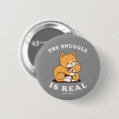 Die Schnauze ist echt Button (Vorne & Hinten)
