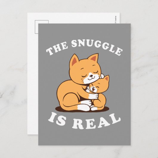 Die Schnauze ist echt Postkarte (Vorne/Hinten)