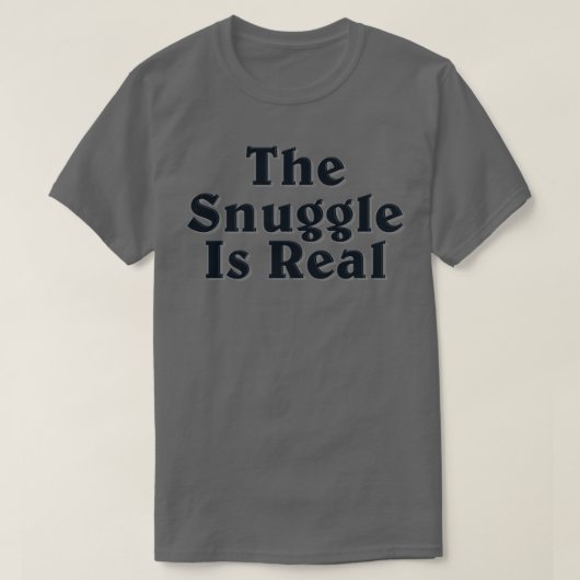 Die Schnauze ist echt T-Shirt (Design vorne)