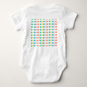 Die Schnauze ist ein echtes Baby-Shirt Baby Strampler (Rückseite)