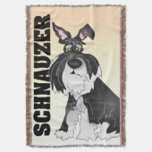 Die schnauzer-Decke Decke (Vorderseite Vertikal)