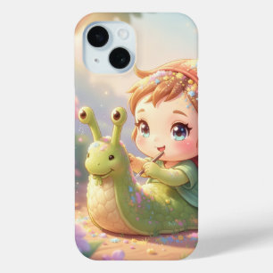 Die Schnecke und der Zauber der Blütenkronen.9 Case-Mate iPhone Hülle
