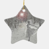 Die Schnee-Königin Keramik Ornament (Vorne)