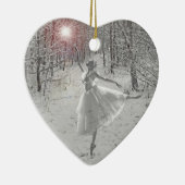 Die Schnee-Königin Keramik Ornament (Rechts)