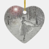 Die Schnee-Königin Keramik Ornament (Vorne)