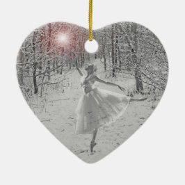 Die Schnee-Königin Keramik Ornament