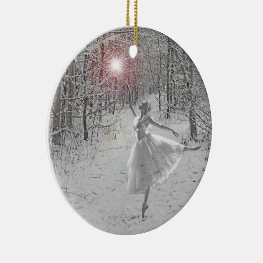 Die Schnee-Königin Keramikornament (Rechts)