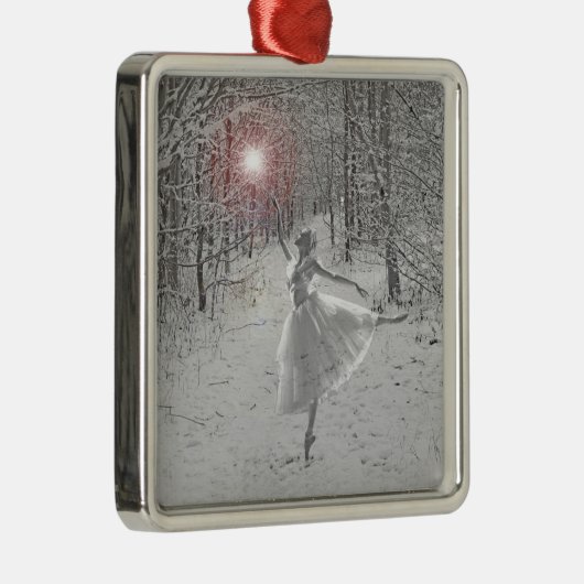 Die Schnee-Königin Silbernes Ornament (Rechts)