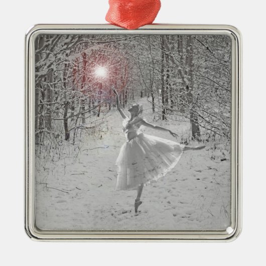 Die Schnee-Königin Silbernes Ornament (Vorne)