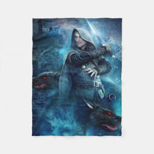 Die Schnee von Windroven-Fleece-Blanket Fleecedecke (Vorderseite)