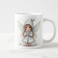 Die schneebedeckten Tasse