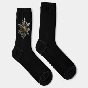 Die Schneeflocke von Sidera – Steampunk-Artefakt Socken