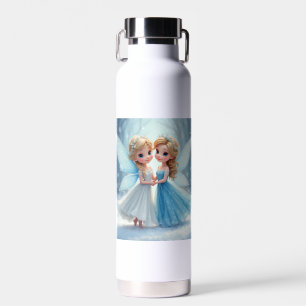Die Schneeflocken Wasserflaschen Trinkflasche