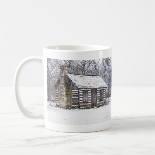 Die Schneekaffee-Tasse Kaffeetasse (Links)