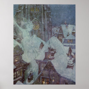 die Schneekönig von Edmund Dulac Poster