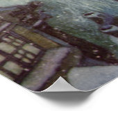 die Schneekönig von Edmund Dulac Poster (Ecke)