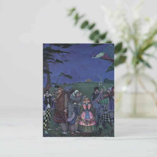 Die Schneekönigin 2 Postkarte (Stehend Vorderseite)