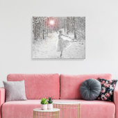 Die Schneekönigin Leinwanddruck (Insitu (Wohnzimmer))
