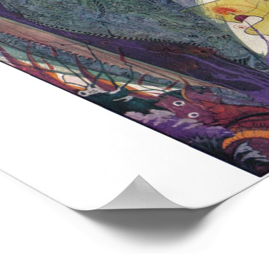 Die Schneekönigin Poster (Ecke)