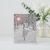 Die Schneekönigin Postkarte (Stehend Vorderseite)