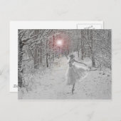 Die Schneekönigin Postkarte (Vorne/Hinten)