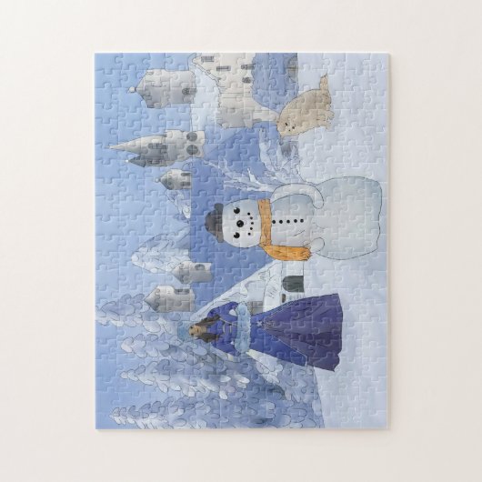 Die Schneekönigin Puzzle (Vertikal)