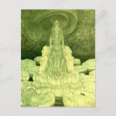 Die Schneekönigin von Edmund Dulac Illustrationen Postkarte (Vorderseite)