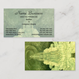 Die Schneekönigin von Edmund Dulac Illustrationen Visitenkarte