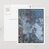Die Schneekönigin von Edmund Dulac Postkarte (Vorne/Hinten)