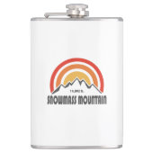 Die Schneemasse kann aus dem Osten oder Flachmann (Vorderseite)