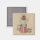 Die Schneidermäuse (von Beatrix Potter) Magnet (Vorderseite/Rückseite)