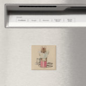 Die Schneidermäuse (von Beatrix Potter) Magnet (In Situ (Geschirrspüler))