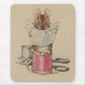 Die Schneidermäuse (von Beatrix Potter) Mousepad (Vorne)