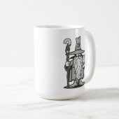 Die schnelle alte Mann Kaffeetasse! Kaffeetasse (VorderseiteRechts)