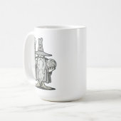 Die schnelle alte Mann Kaffeetasse! Kaffeetasse (Vorderseite Links)