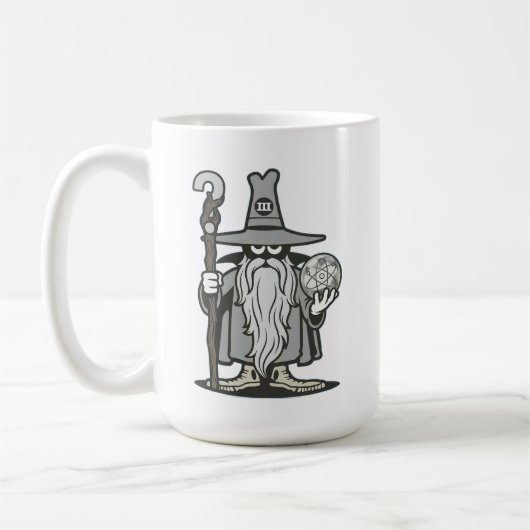 Die schnelle alte Mann Kaffeetasse! Kaffeetasse (Links)