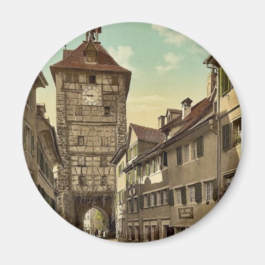 Die Schnetzthor, das Innere, die Konstanz (d.h. Ko Magnet (Vorne)
