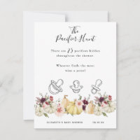 Die Schnuller-Jagd | Baby Showspiel